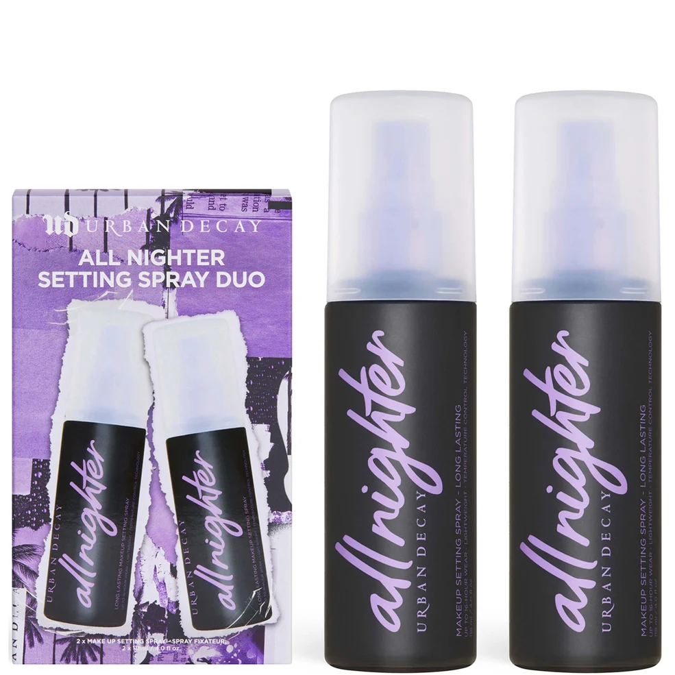 Urban Decay All Nighter Setting Spray Duo Set zestaw kosmetyków (wartość 300 zł) 19% oszczędności Zdjęcie 1