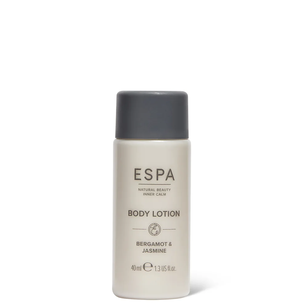 ESPA Bergamot and Jasmine Body Lotion 40ml Bottle Zdjęcie 1