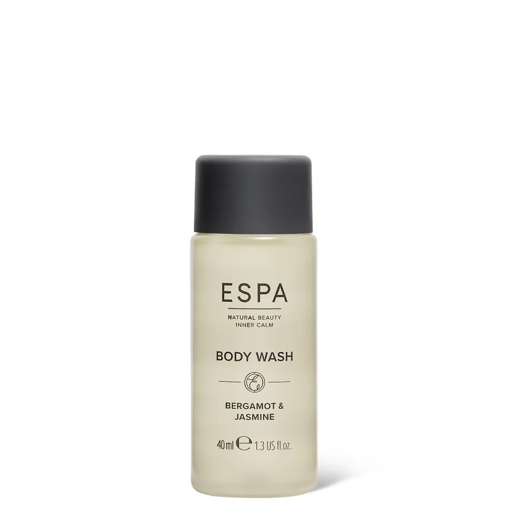 ESPA Bergamot and Jasmine Body Wash 40ml Bottle Zdjęcie 1