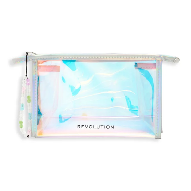 Makeup Revolution Mood Switch Holographic Makeup Bag kosmetyczka