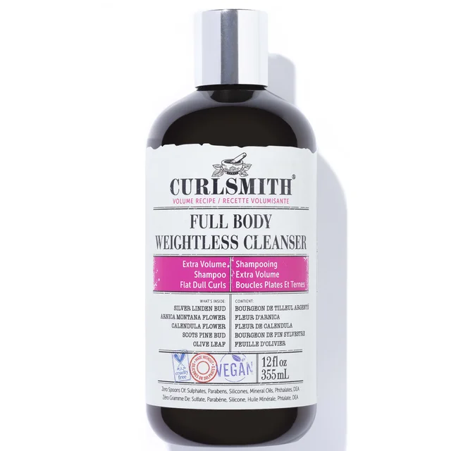 Curlsmith Full Body Weightless Cleanser produkt oczyszczający do włosów kręconych 355 ml