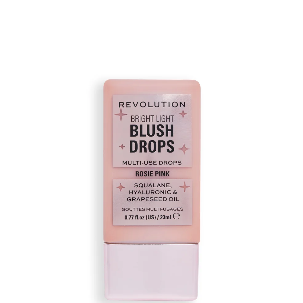 Makeup Revolution Bright Light Blush Drops - Pink Rosie Zdjęcie 1