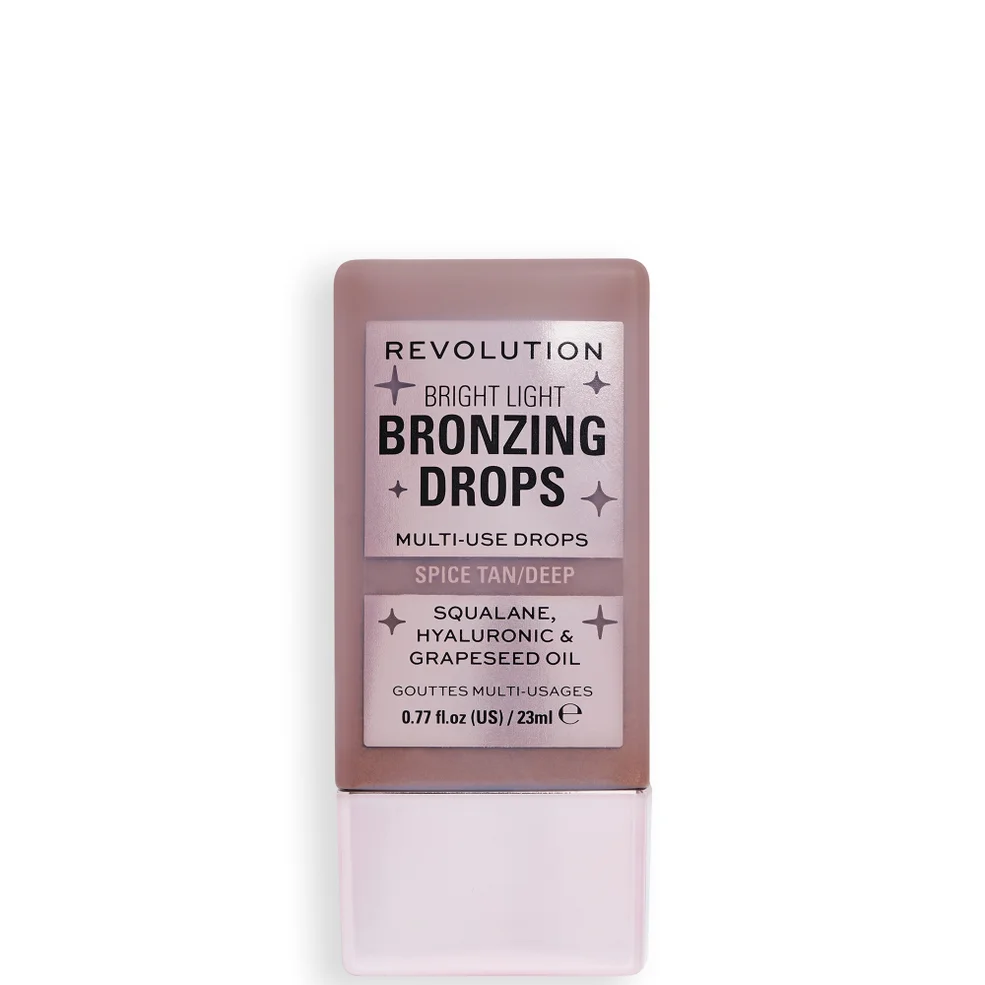 Makeup Revolution Bright Light Bronzing Drops Bronze (Various Shades) Zdjęcie 1