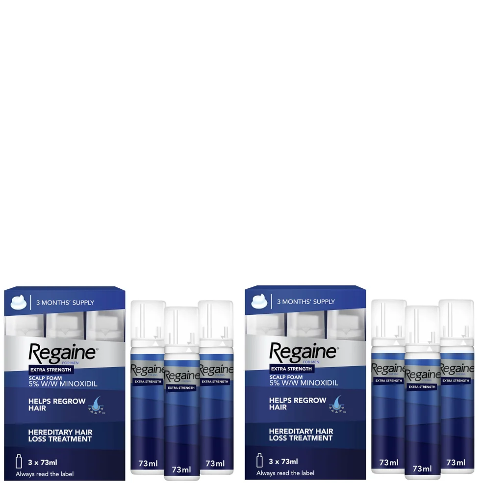 Regaine For Men Extra Strength Re-Growth Scalp Foam with 5% Minoxidil - 6 Month Supply Bundle Zdjęcie 1