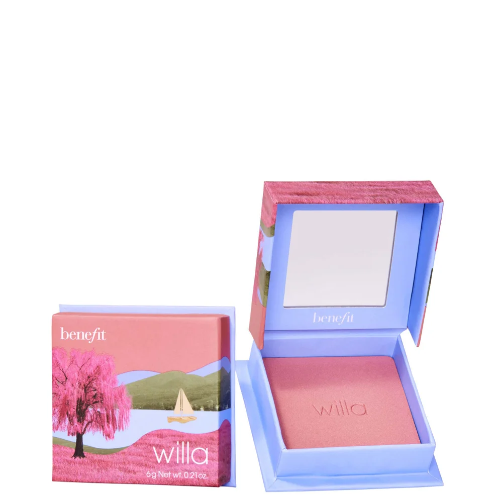 benefit Mini Willa Nude Blush Powder - Soft Neutral-Rose 2.5g Zdjęcie 1