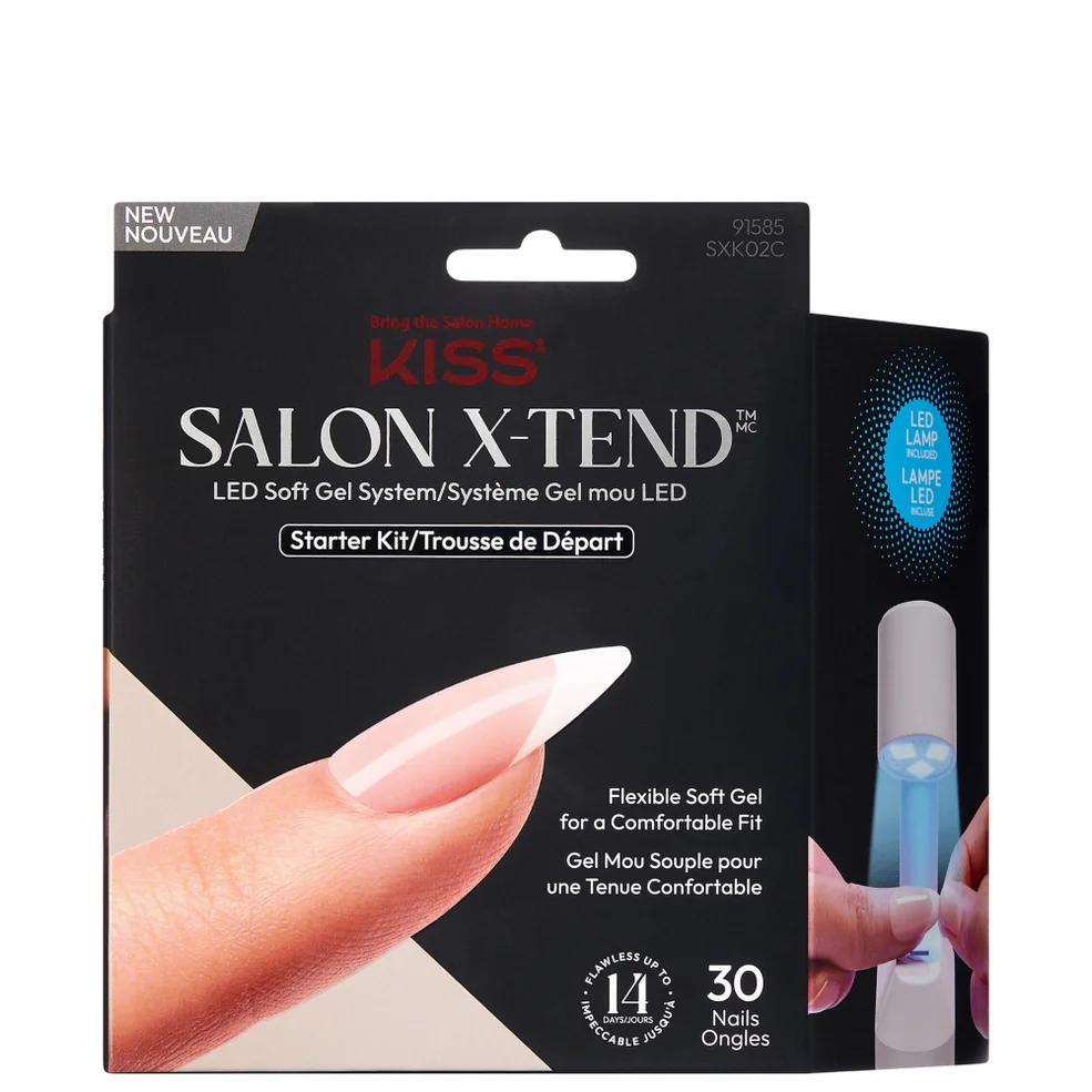 Kiss Salon X-tend LED Soft Gel System - Pure Zdjęcie 1