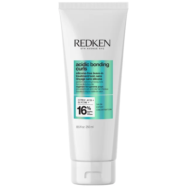 Redken Acidic Bonding Concentrate Curls Silicone-Free Leave-In Hair Treatment odżywka bez spłukiwania do włosów kręconych 250 ml