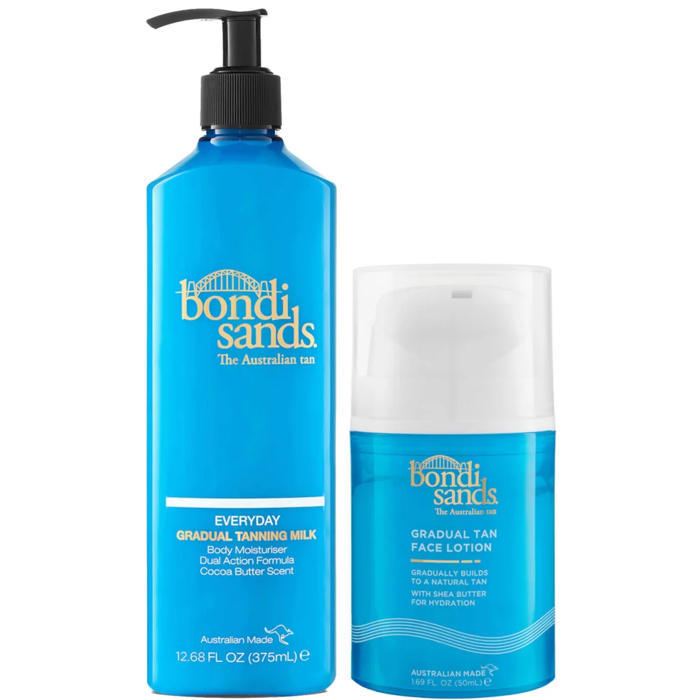 Bondi Sands Gradual Tanning Milk and Gradual Tanning Face Lotion Duo Zdjęcie 1