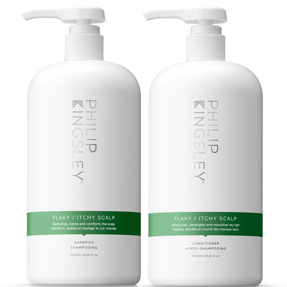 Philip Kingsley Flaky Itchy Shampoo and Conditioner 1000ml Duo Zdjęcie 1