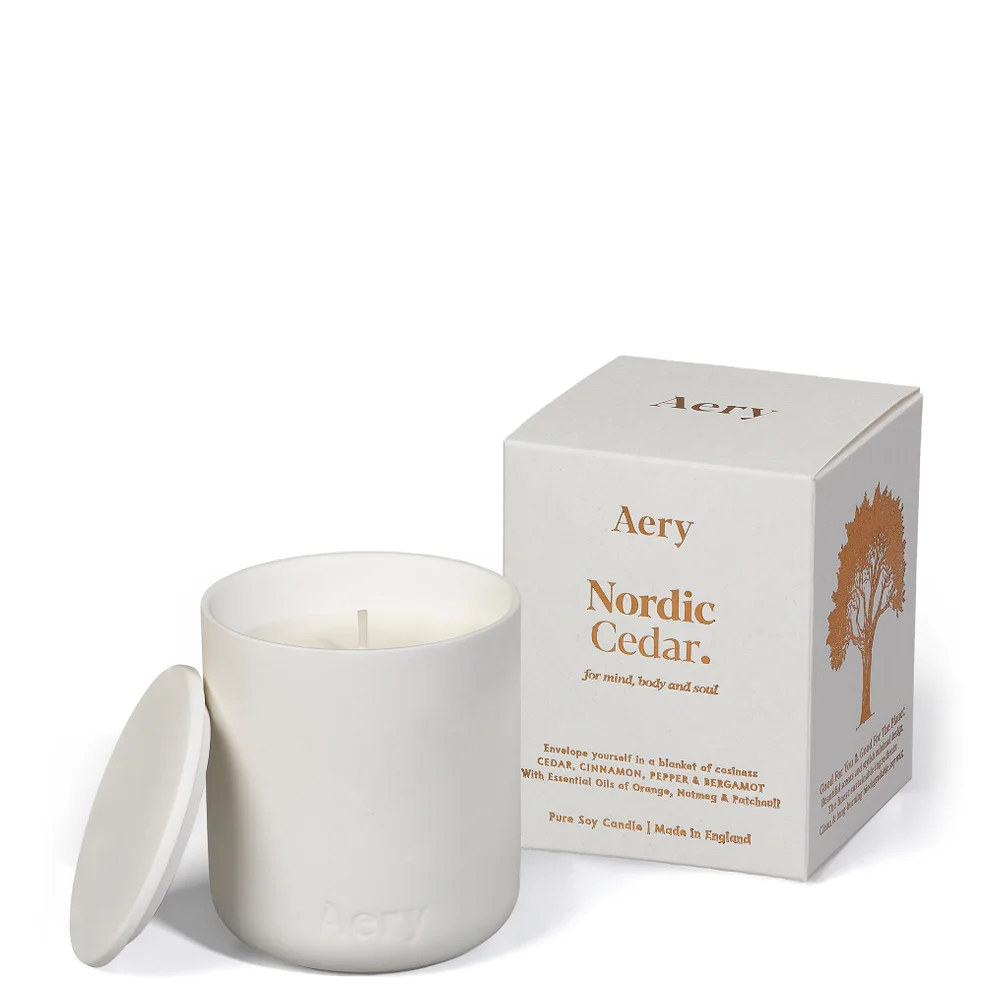 AERY Nordic Cedar Candle 280g Zdjęcie 1