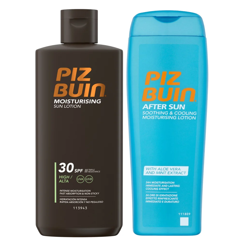 Piz Buin Moisturising SPF Sun Lotion and Aftersun Duo Zdjęcie 1