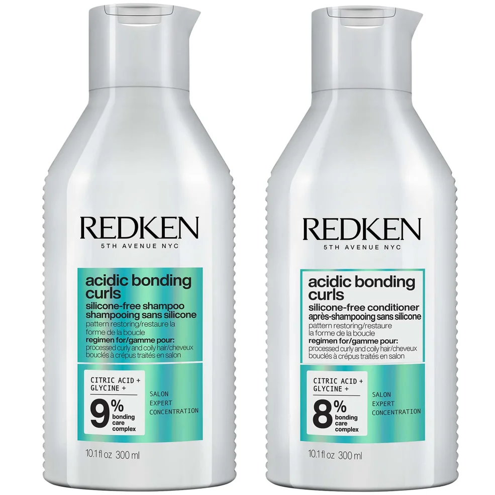 Redken Acidic Bonding Curls Silicone-Free Shampoo and Conditioner Bundle for Restoring Damaged Curly and Coily Hair Zdjęcie 1