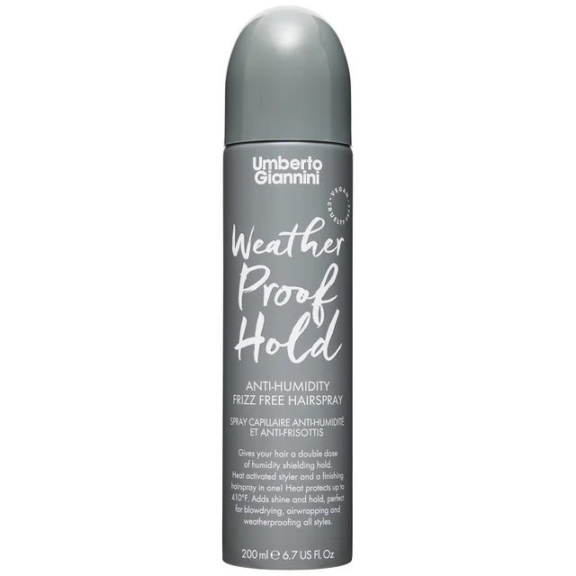 Umberto Giannini Weatherproof Frizz Anti-Humidity Hairspray spray przeciwko puszeniu się włosów 200 ml