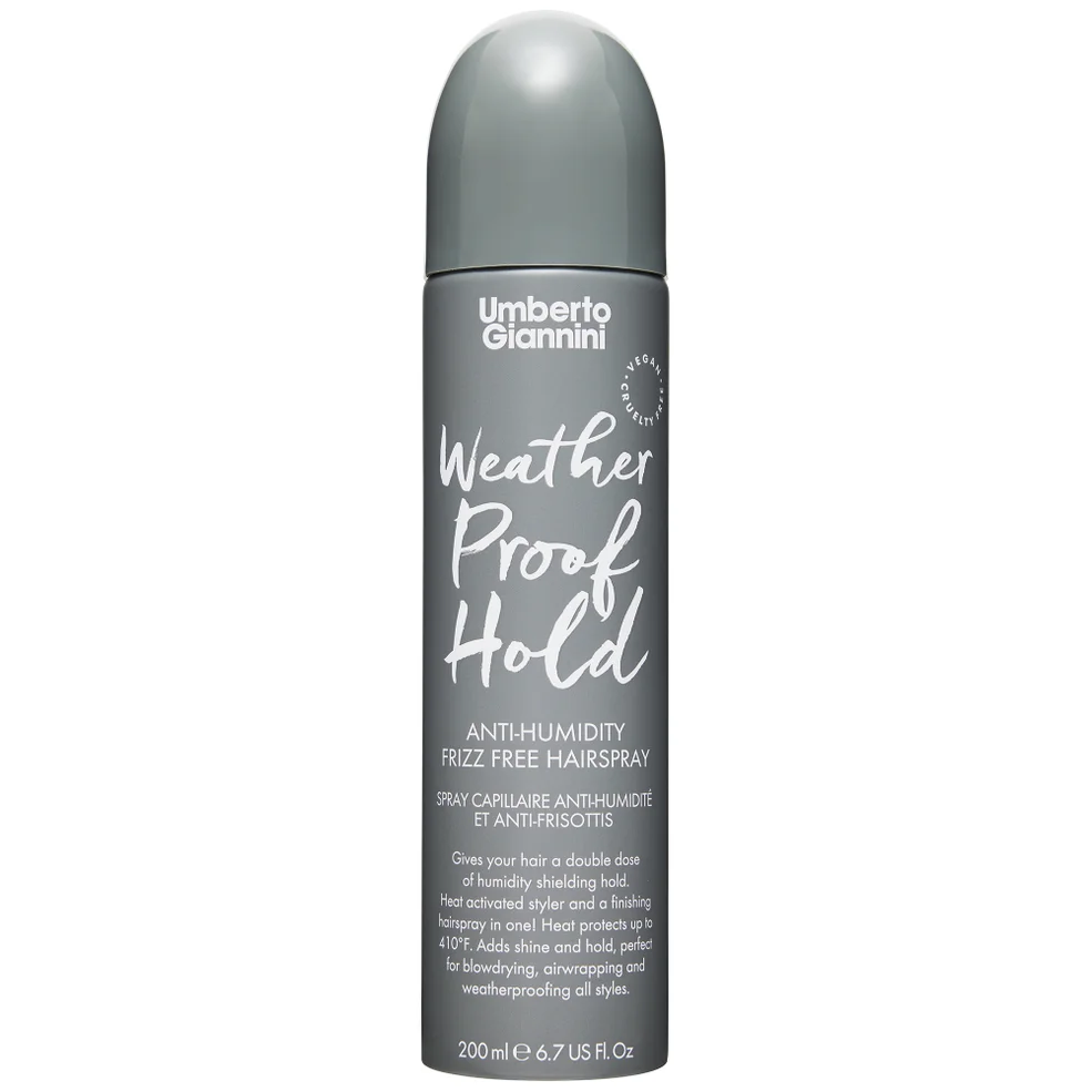 Umberto Giannini Weatherproof Frizz Anti-Humidity Hairspray spray przeciwko puszeniu się włosów 200 ml Zdjęcie 1