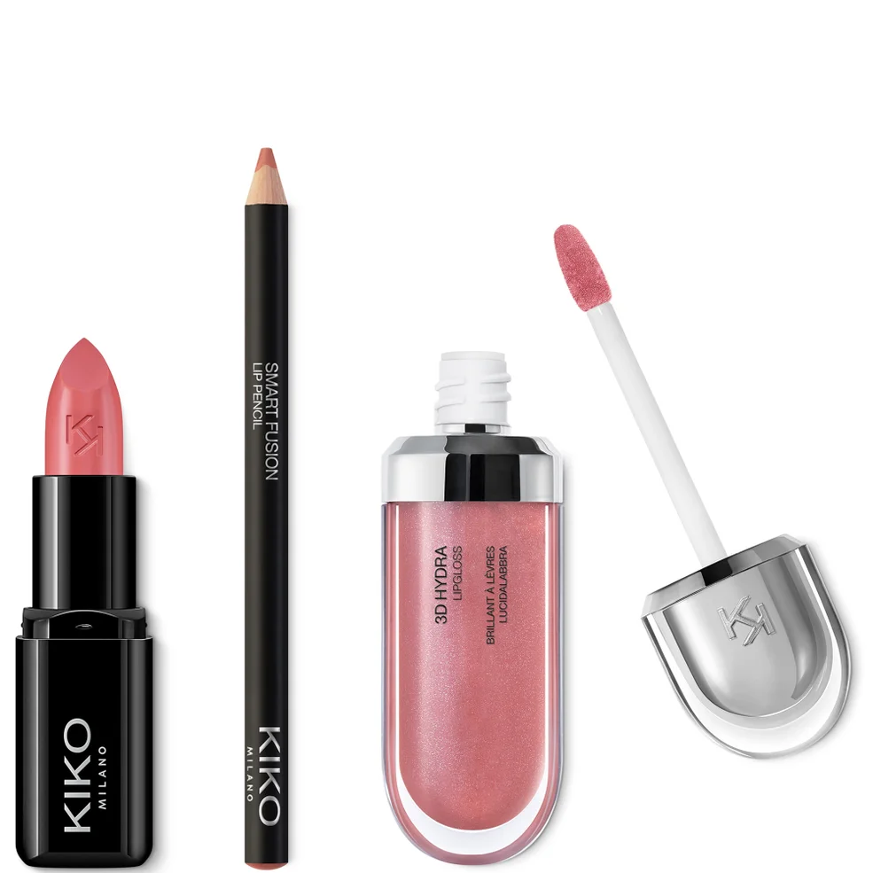 KIKO Milano Exclusive Rosey Nude Lip Trio Zdjęcie 1