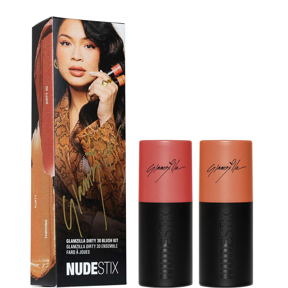 NUDESTIX The Glamzilla Dirty 30 Blush Kit Zdjęcie 1