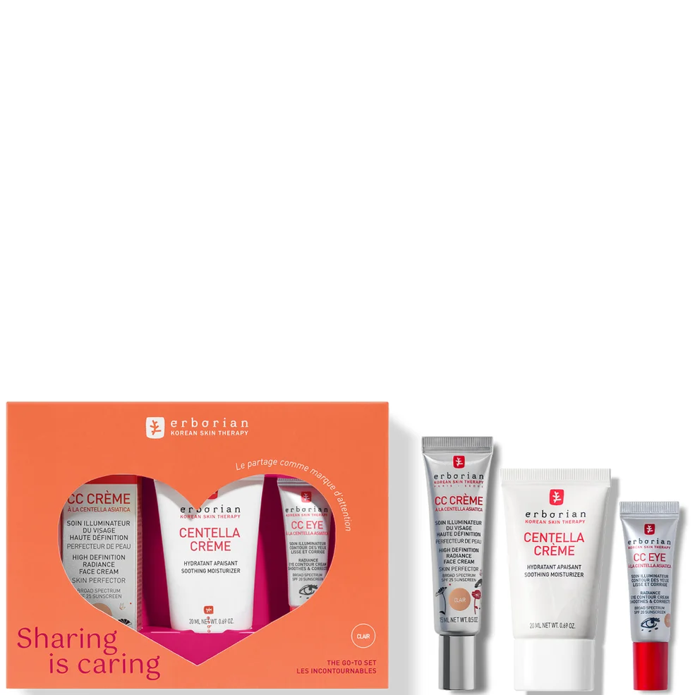 Erborian Kit CC Routine x Centella Cream (Various Shades) Zdjęcie 1