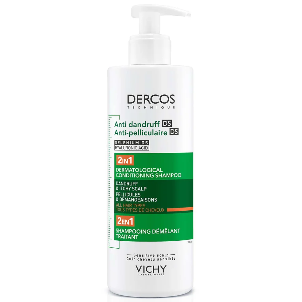 Vichy Dercos Anti-Dandruff 2in1 Dermatological Conditioning Shampoo 390ml Zdjęcie 1