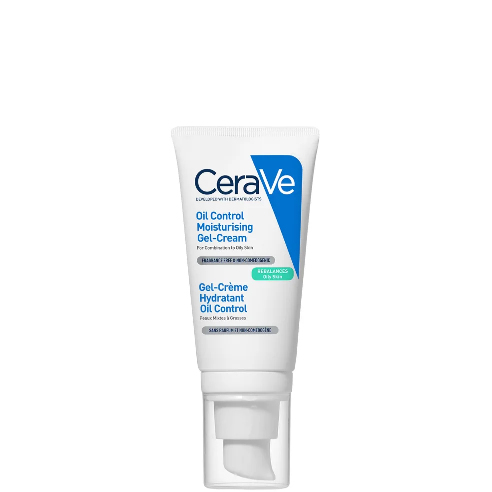 CeraVe Oil Control Moisturising Gel-Cream With Oil Absorbing Technology and Ceramides for Combination and Oily Skin 52ml Zdjęcie 1