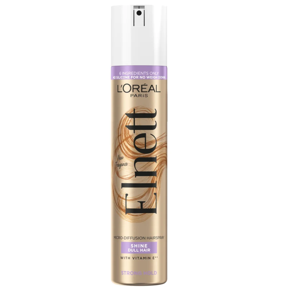 L'Oréal Paris Elnett Hair Spray for Dull Hair with Vitamin E 200ml Zdjęcie 1