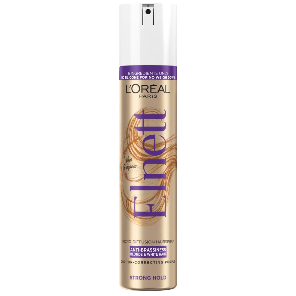 L'Oréal Paris Elnett Hairspray Anti-Brassiness for Blonde and White Hair 200ml Zdjęcie 1