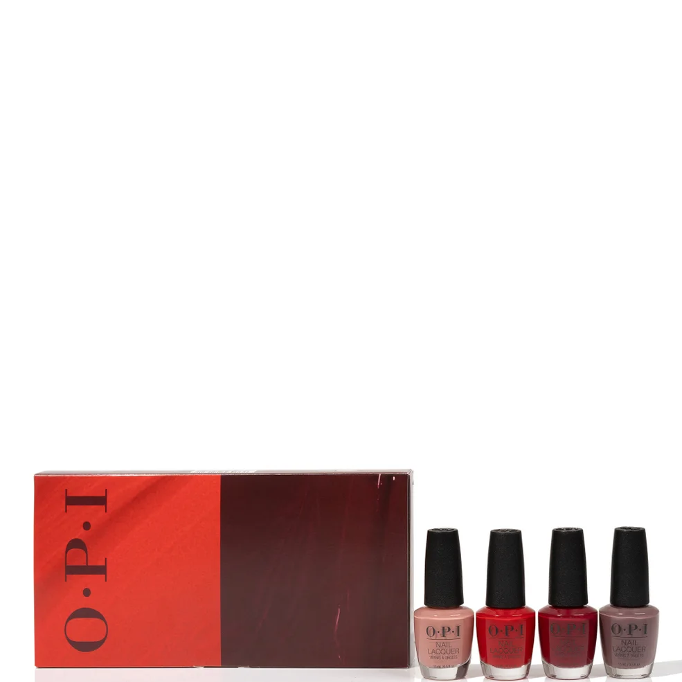 OPI Nail Lacquer Cult Classics Collection kolekcja bestsellerowych kosmetyków do paznokci – 4 x 15 ml Zdjęcie 1