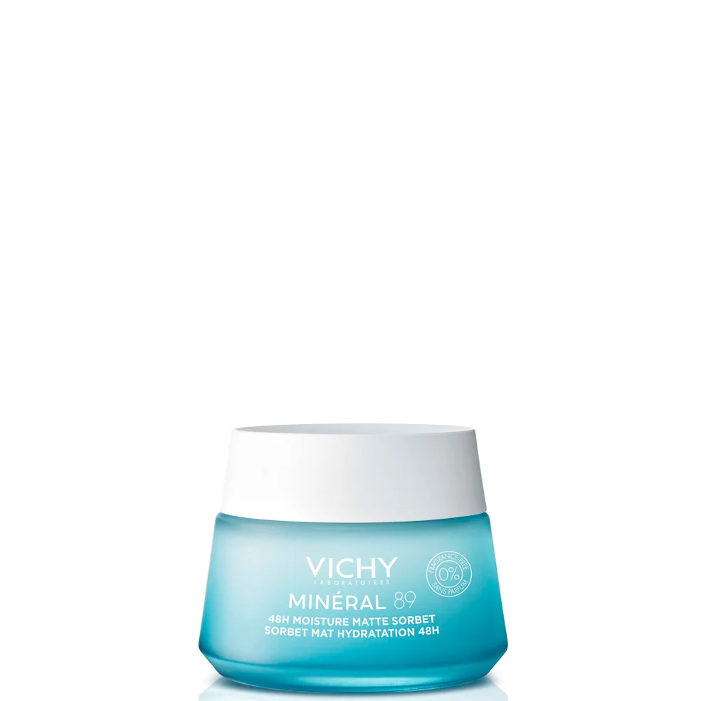 Vichy Mineral 89 48H Moisture Matte Sorbet nawadniająco-matujący sorbet do twarzy 50 ml Zdjęcie 1