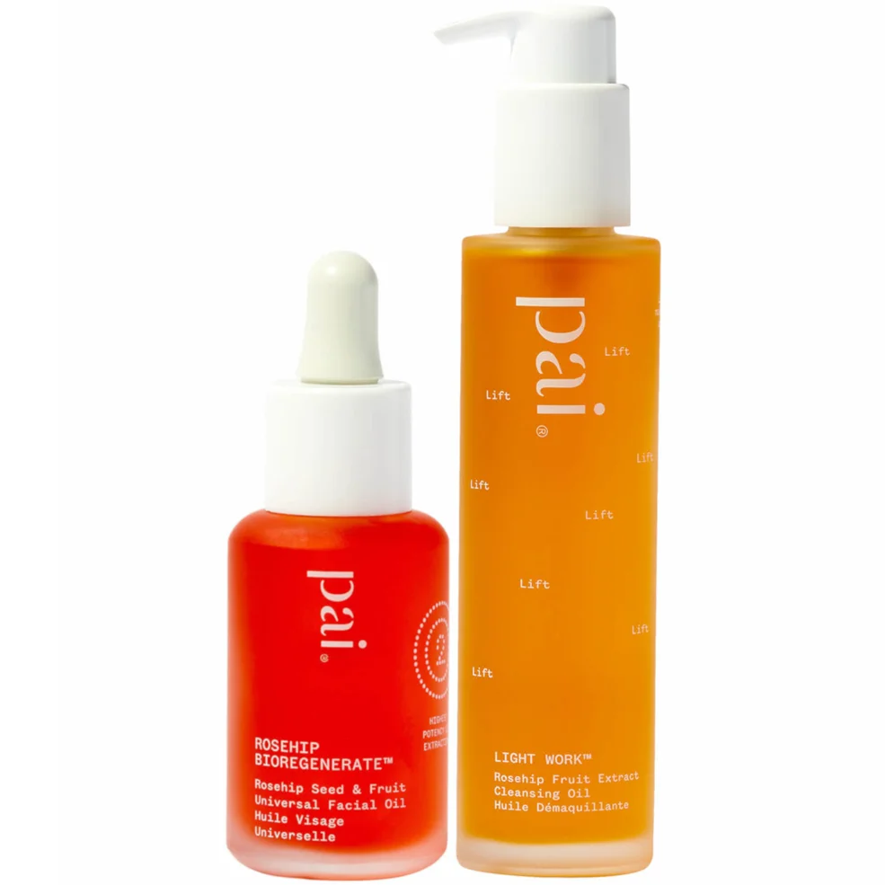 Pai Skincare Rosehip Bioregenerate Oil 30ml and Light Work Rosehip Cleansing Oil 100ml Duo Zdjęcie 1