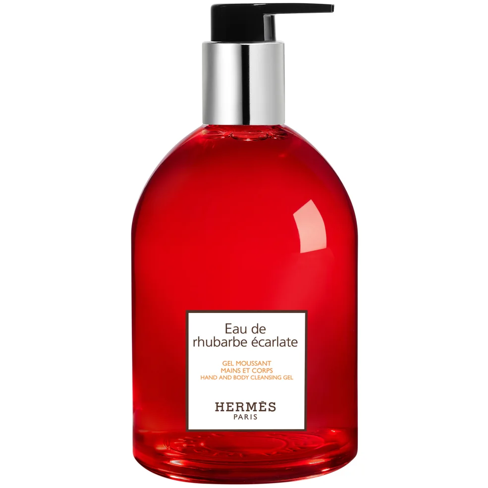 Hermès Eau De Rhubarbe Écarlate Hand and Body Cleans Gel Bottle 300ml Zdjęcie 1
