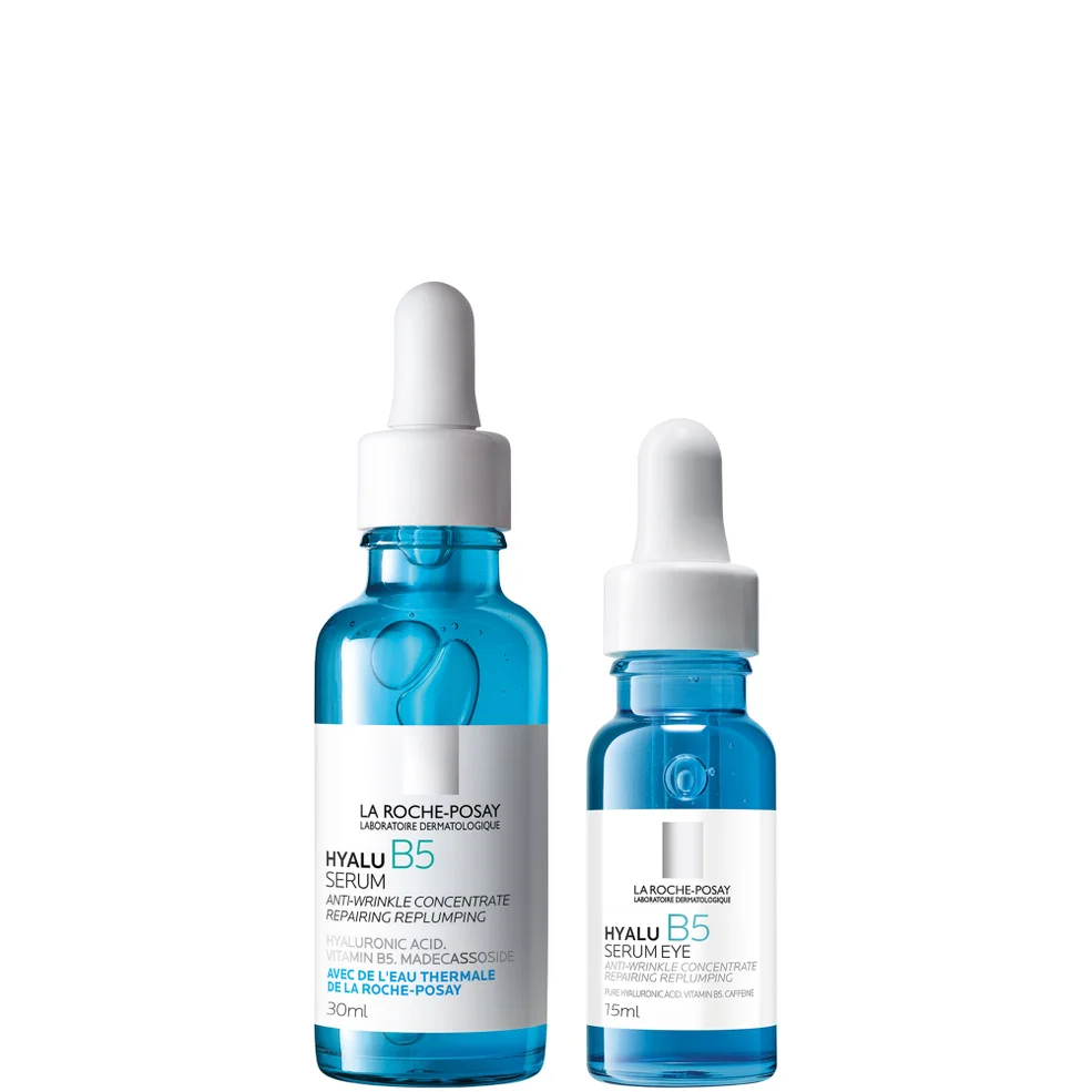 La Roche-Posay Replump and Hydrate Hyalu B5 Duo: Face Serum and Eye Cream Hyaluronic Acid Concentrated Care Zdjęcie 1
