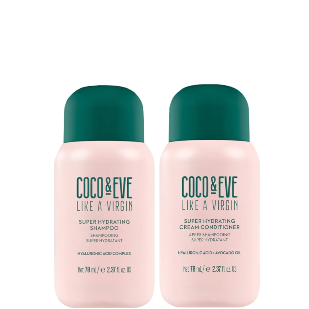 Coco & Eve Super Hydrating Shampoo and Conditioner Travel Bundle Zdjęcie 1