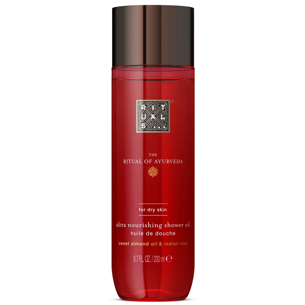 Rituals The Ritual of Ayurveda - Sweet Almond & Indian Rose - Shower Oil 200ml Zdjęcie 1