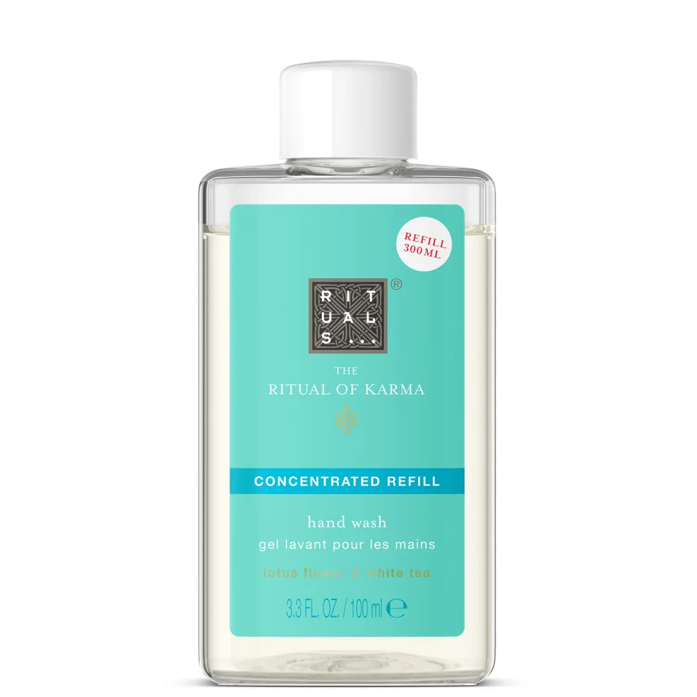 Rituals The Ritual of Karma - Delicately Sweet Lotus & White Tea - Concentrated Refill Hand Wash 100ml Zdjęcie 1