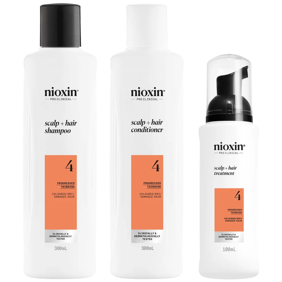 NIOXIN Scalp and Hair Thickening System 4 for Coloured Dry and Damaged Hair with Progressed Thinning Loyalty Kit Zdjęcie 1
