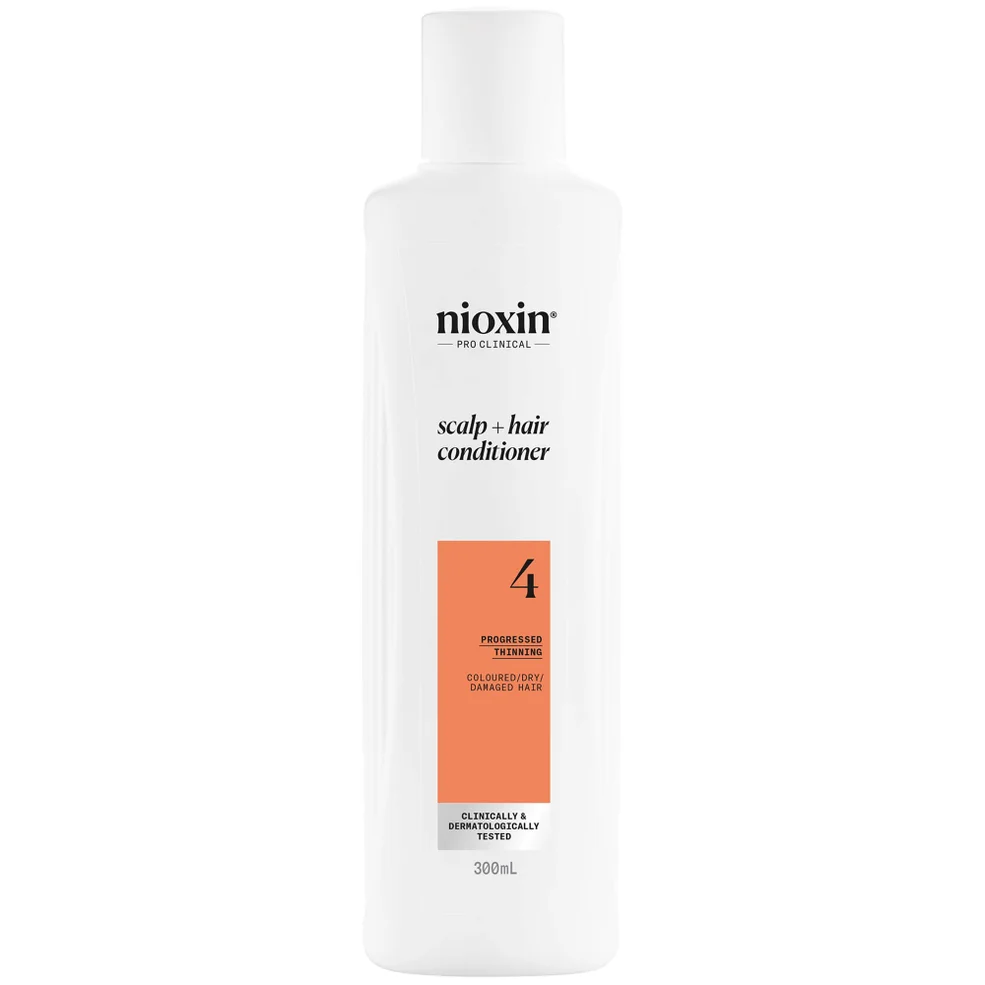NIOXIN Scalp and Hair Thickening System 4 Conditioner for Coloured Dry and Damaged Hair with Progressed Thinning 300ml Zdjęcie 1