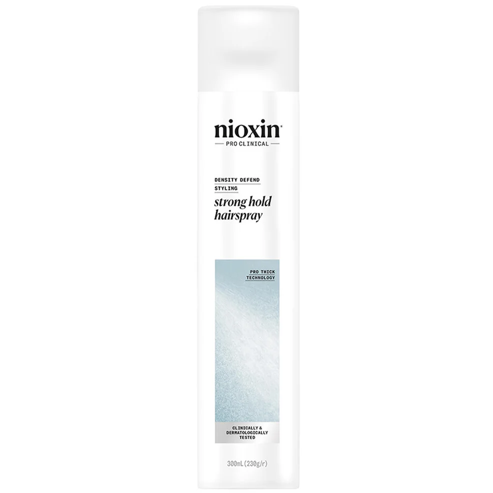NIOXIN Density Defend Styling Strong Hold Volume Hair Spray for Medium to Coarse Hair 300ml Zdjęcie 1