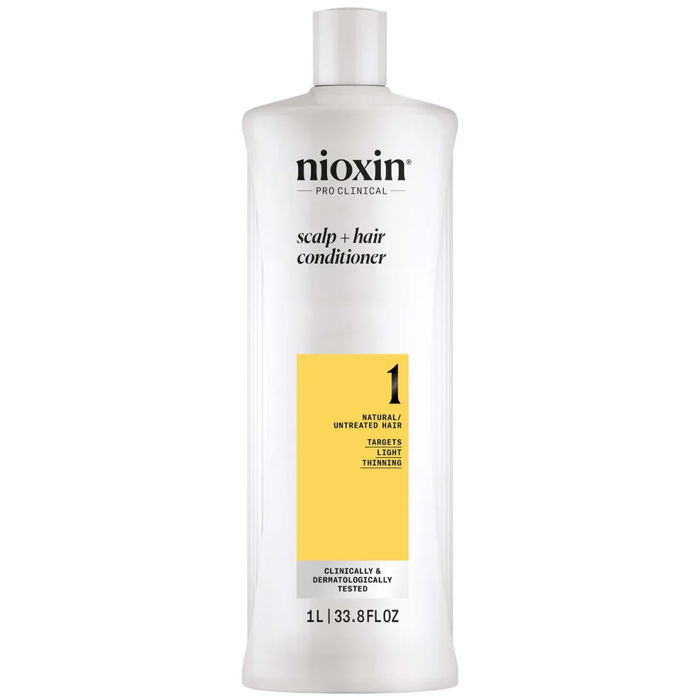 NIOXIN Scalp and Hair Thickening System 1 Conditioner for Natural Hair with Light Thinning 1L Zdjęcie 1