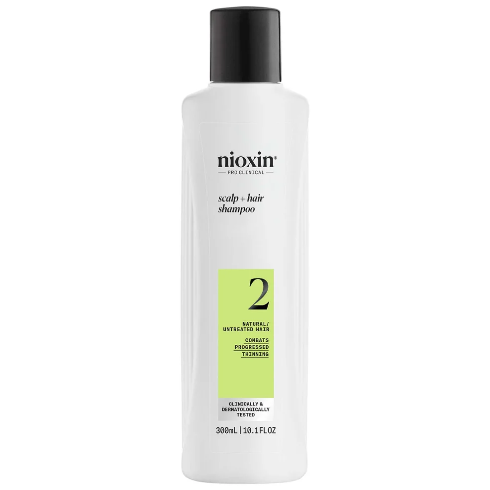 NIOXIN Scalp and Hair Thickening System 2 Shampoo for Natural Hair with Progressed Thinning 300ml Zdjęcie 1