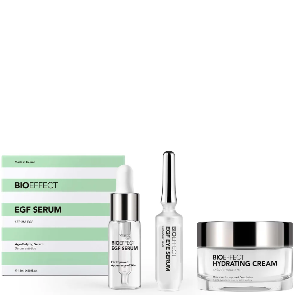 BIOEFFECT EGF Prevent Set including EGF Serum, EGF Eye Serum and Hydrating Cream 50ml Zdjęcie 1