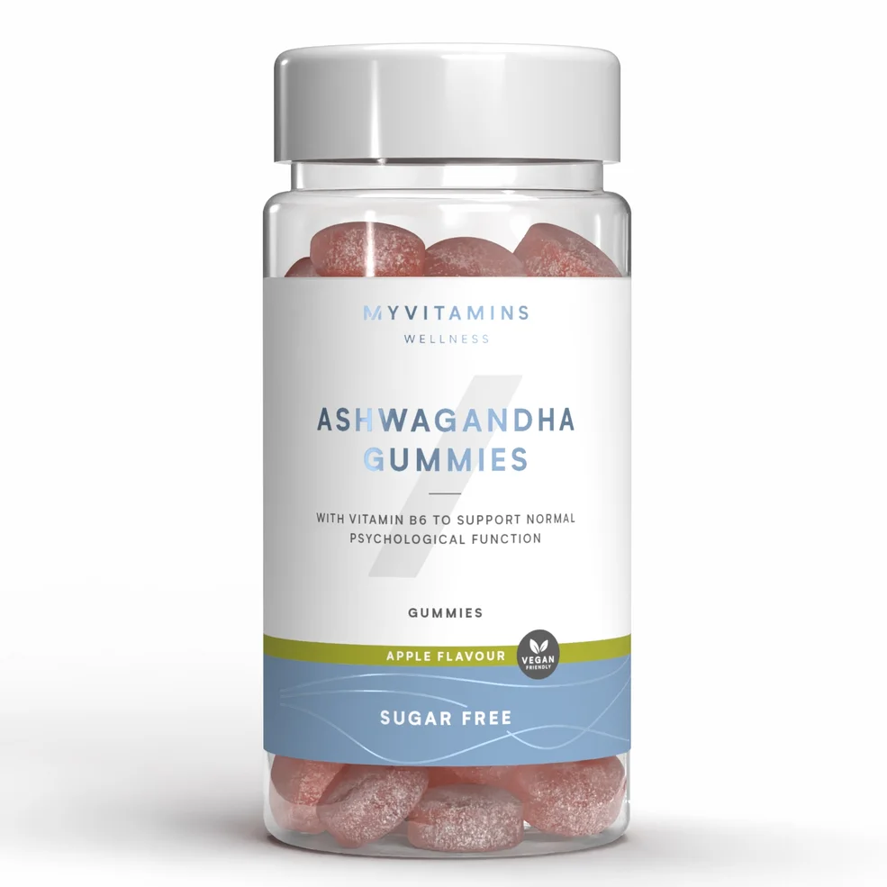Myvitamins Sugar Free Ashwagandha, Apple, 60 Gummies Zdjęcie 1
