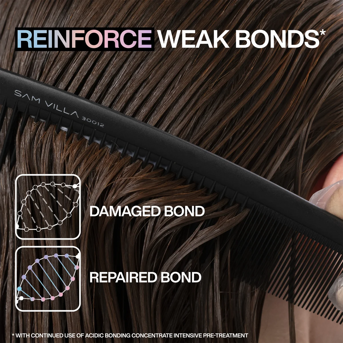 Redken Acidic Bonding Concentrate Pre-Treatment 190ml, Shampoo and Conditioner 300ml Bundle for Damaged Hair Bundle Zdjęcie 8