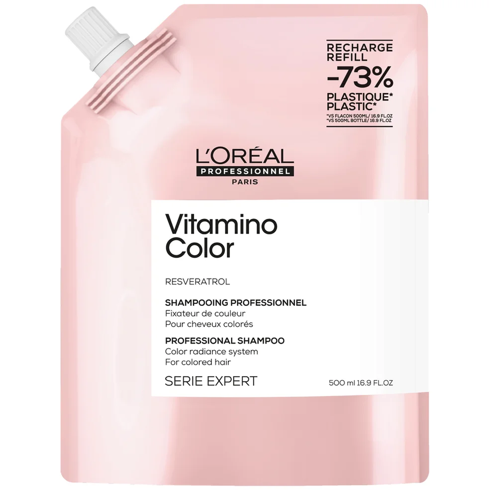L'Oréal Professionnel Vitamino Color Shampoo Refill Pack 500ml for Coloured Hair Zdjęcie 1