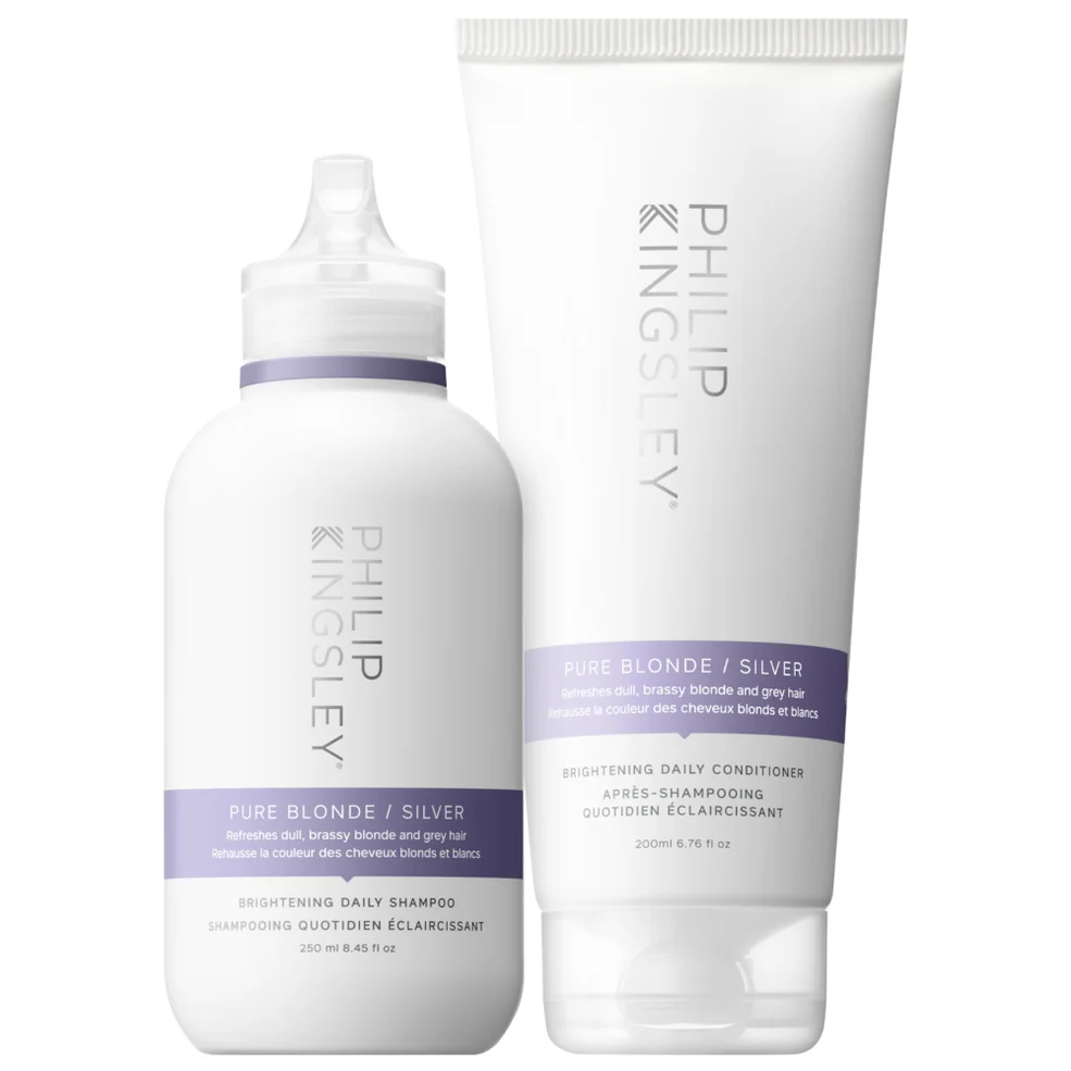 Philip Kingsley Pure Blonde/Silver Shampoo 250ml and Conditioner 200ml Duo Zdjęcie 1