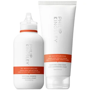 Philip Kingsley Re-Moisturizing Shampoo 250ml and Conditioner 200ml Duo - undefined undefined