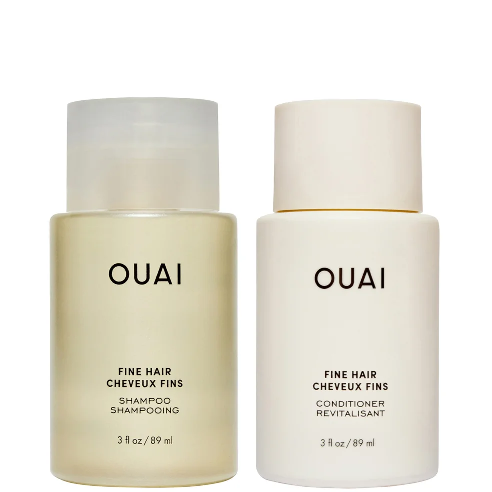 OUAI Fine Shampoo and Conditioner Travel Bundle Zdjęcie 1