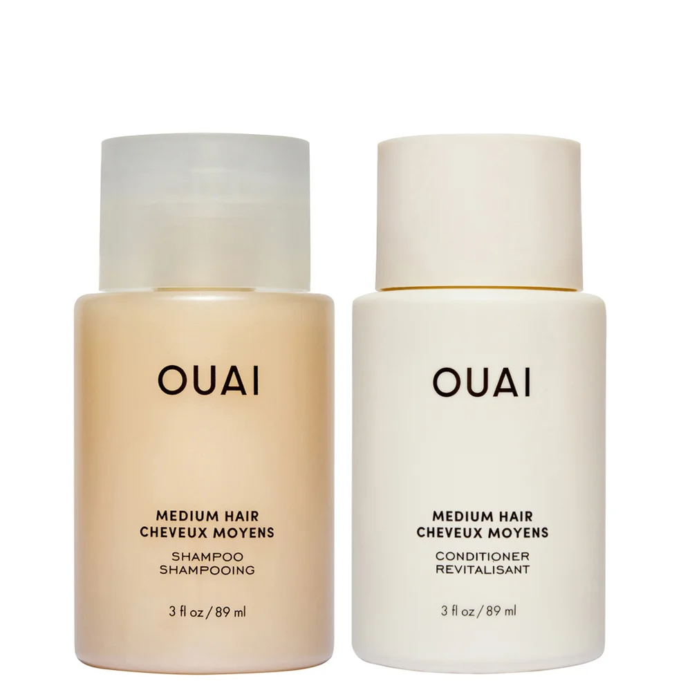 OUAI Medium Shampoo and Conditioner Travel Bundle Zdjęcie 1