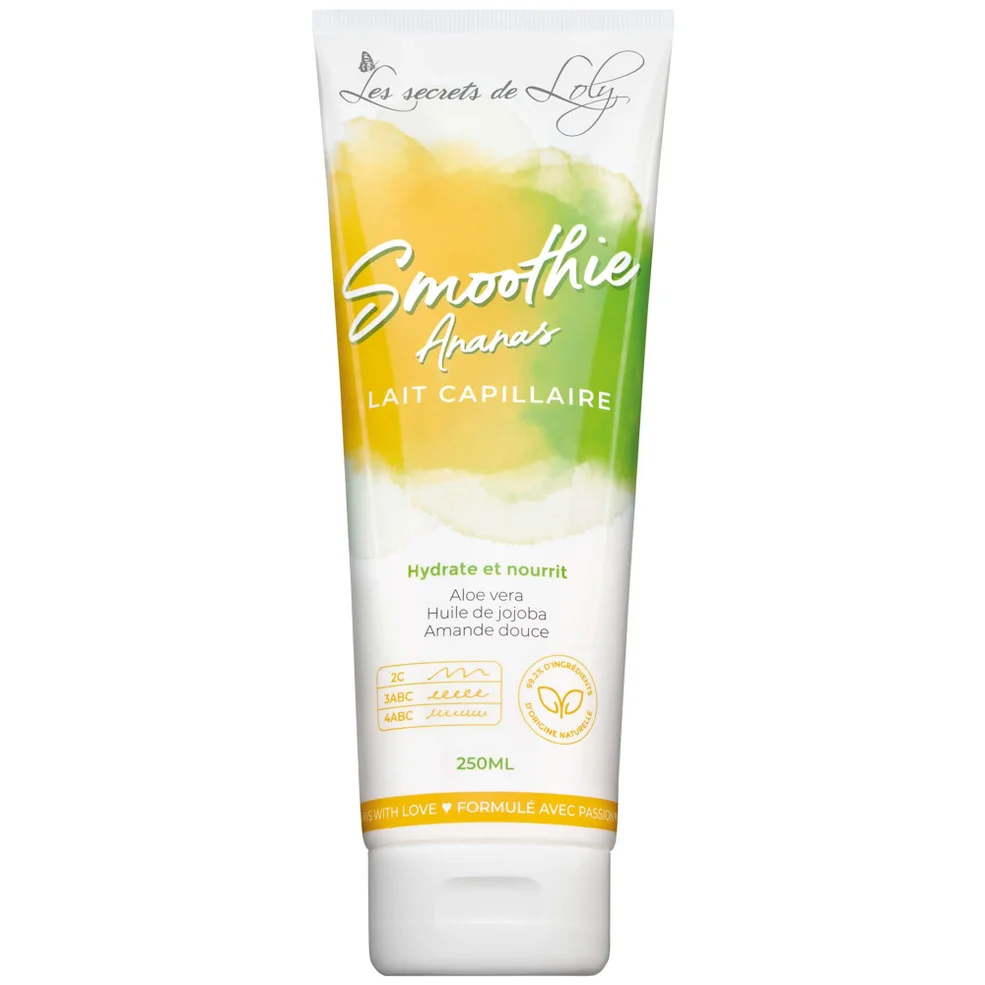 Les Secrets de Loly Smoothie Ananas Hair Milk Leave-in 250ml Zdjęcie 1
