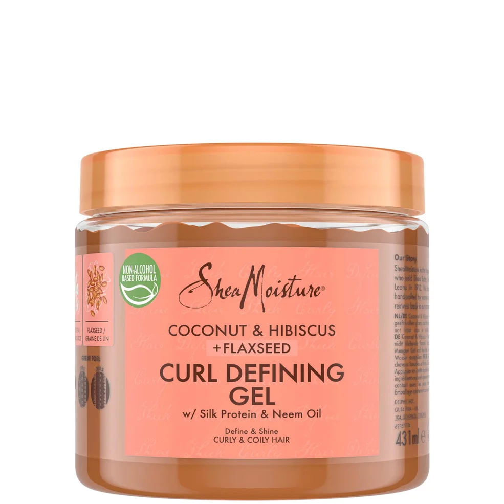SheaMoisture Coconut & Hibiscus Defining Styling Gel 431ml Zdjęcie 1
