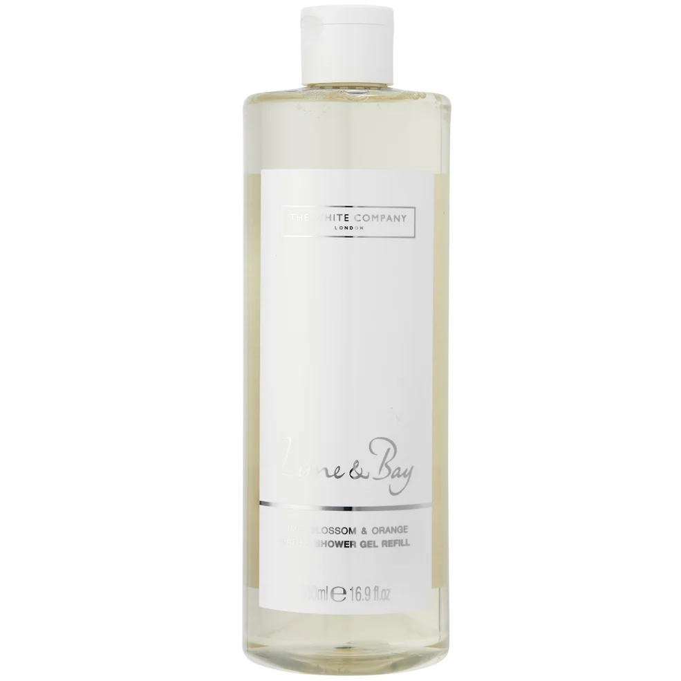 The White Company Lime & Bay Bath & Shower Gel Refill 500ml Zdjęcie 1