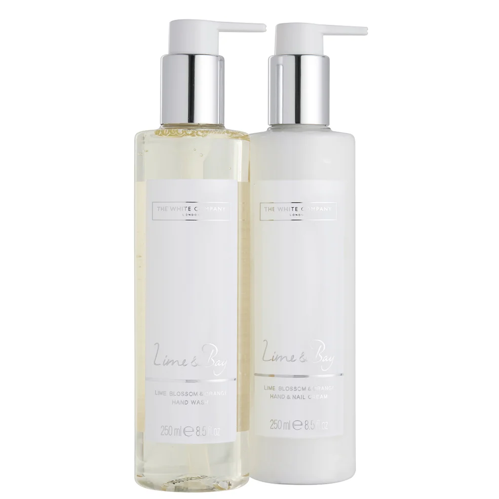 The White Company Lime & Bay Hand & Nail Gift Set Zdjęcie 1